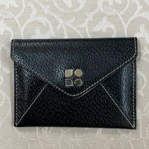 Kate Spade Baby New York Nicolette w original box black leather coin preowned